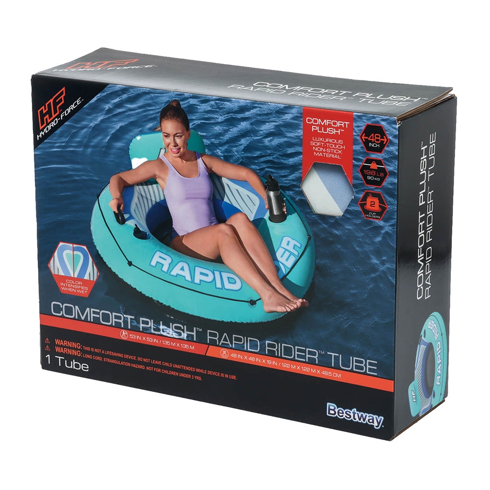 Hydro-Force Comfort Plush Rapid Rider Solo Inflatable Tube 1.35m