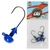 Z-Man OG Mushroom Jig Head 1/16oz Qty 4 Blue