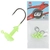 Z-Man OG Mushroom Jig Head 1/16oz Qty 4 Chartreuse