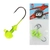 Z-Man OG Mushroom Jig Head 3/32oz Qty 4 Chartreuse