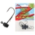 Z-Man Micro Finesse ShroomZ Jig Head Black Qty 5 1/10oz