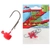 Z-Man Micro Finesse ShroomZ Jig Head Red Qty 5 1/20oz