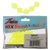 Z-Man EZ EggZ String Soft Bait 4.5in Translucent Chartreuse Qty 6