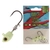 Z-Man Micro Shad HeadZ Finesse Jig Head Chart Glow 1/16 oz Qty 4
