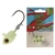 Z-Man Micro Shad HeadZ Finesse Jig Head Chart Glow 1/8 oz Qty 4