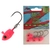Z-Man Micro Shad HeadZ Finesse Jig Head Pink Glow 3/16 oz Qty 4