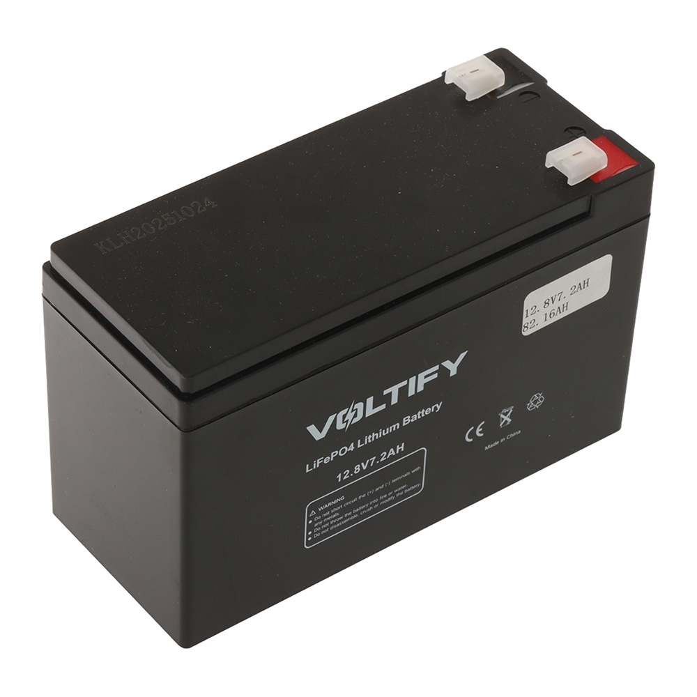 Voltify High Performance Deep Cycle LiFePO4 Lithium Battery 12V 7.2Ah