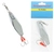SnapperTackle Silver Hex Wobbler with Treble Hooks 120g