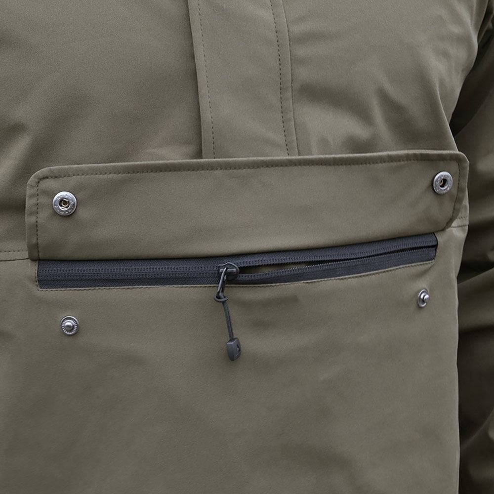 Manitoba Storm Compact 3 Waterproof Packable Jacket Green