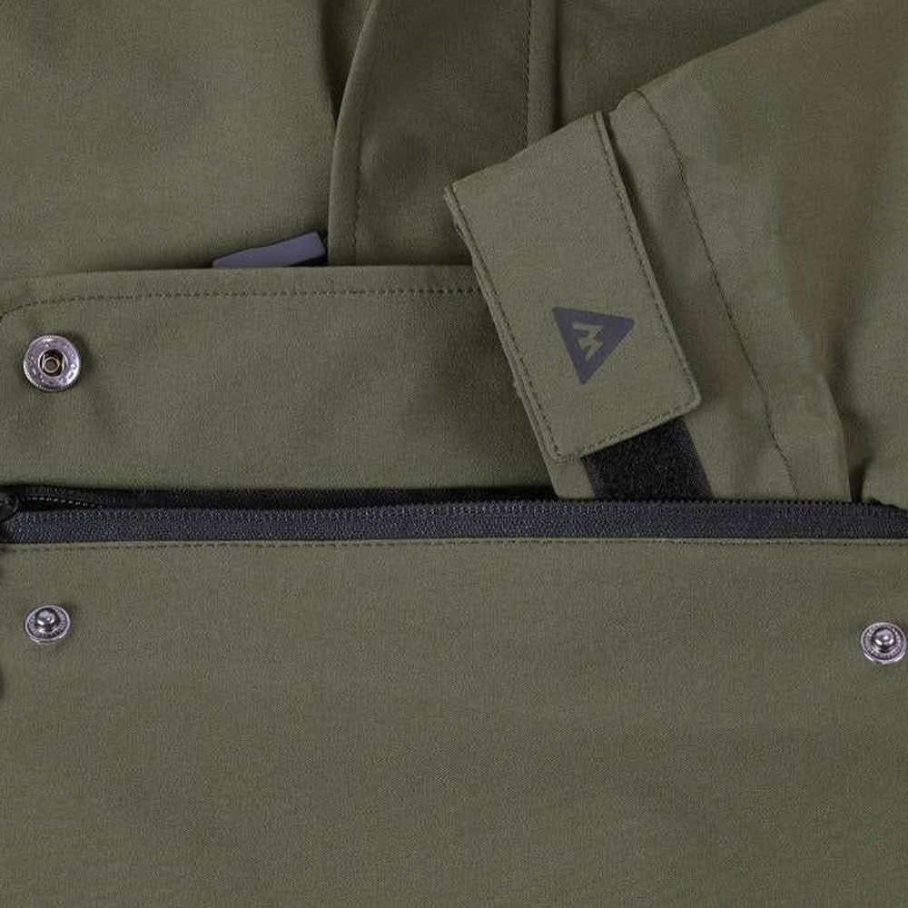 Manitoba Storm Compact 3 Waterproof Packable Jacket Green