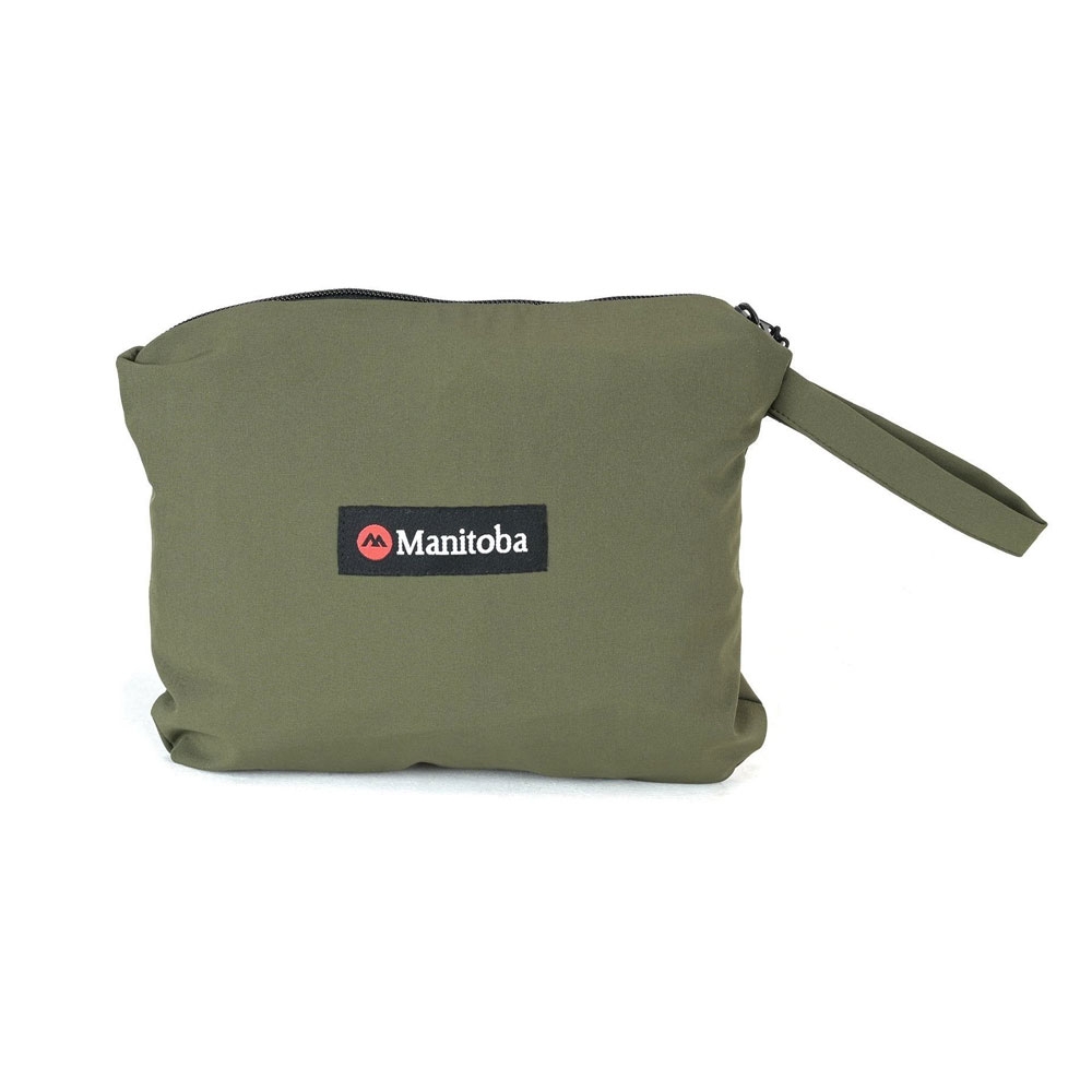 Manitoba Storm Compact 3 Waterproof Packable Jacket Green