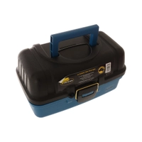 Plano 6102 Two-Tray Tackle Box Blue/Black - Tackle Boxes - Tackle Boxes & Bags - Fishing Plano 6102 Two-Tray Tackle Box Blue/Black - Tackle Boxes - Tackle Boxes & Bags - Fishing