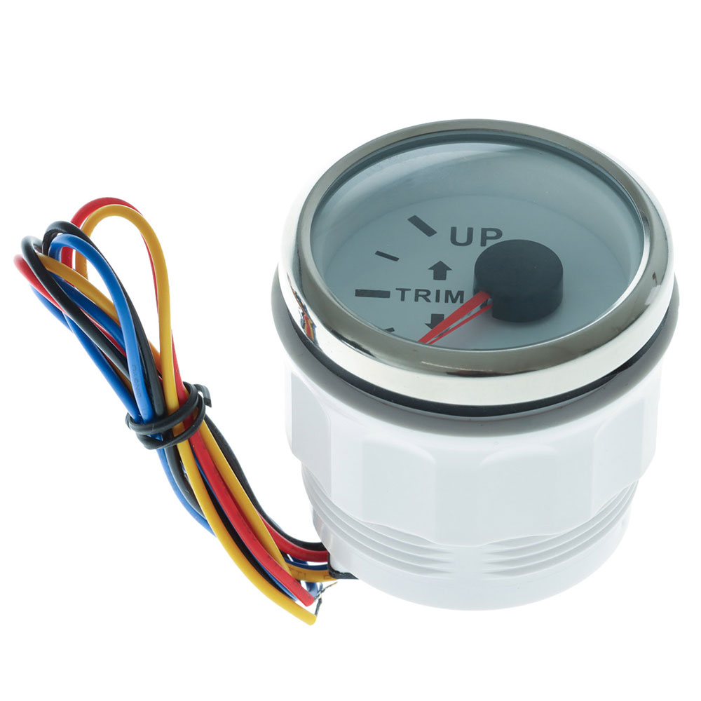 W Pro Series Left Side Trim Meter 52mm White