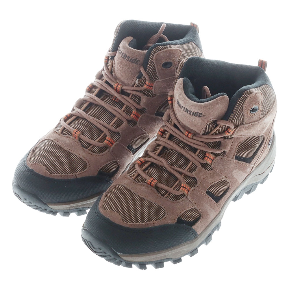 Northside Monroe Mens Mid Hiking Boots Brown US9