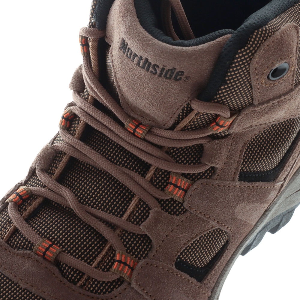 Northside Monroe Mens Mid Hiking Boots Brown US9