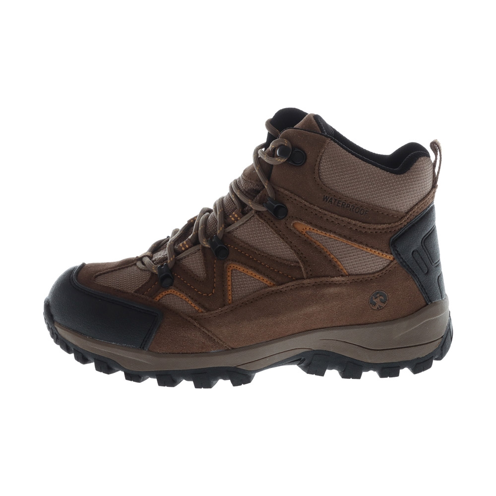 Northside Snohomish Mens Mid Wide Hiking Boots Tan/Dark Honey US9.5