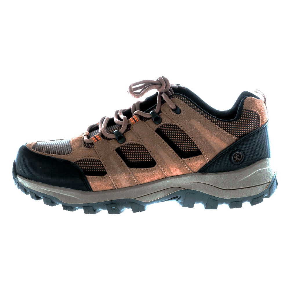 Northside Monroe Mens Low Wide Hiking Boots Brown US11