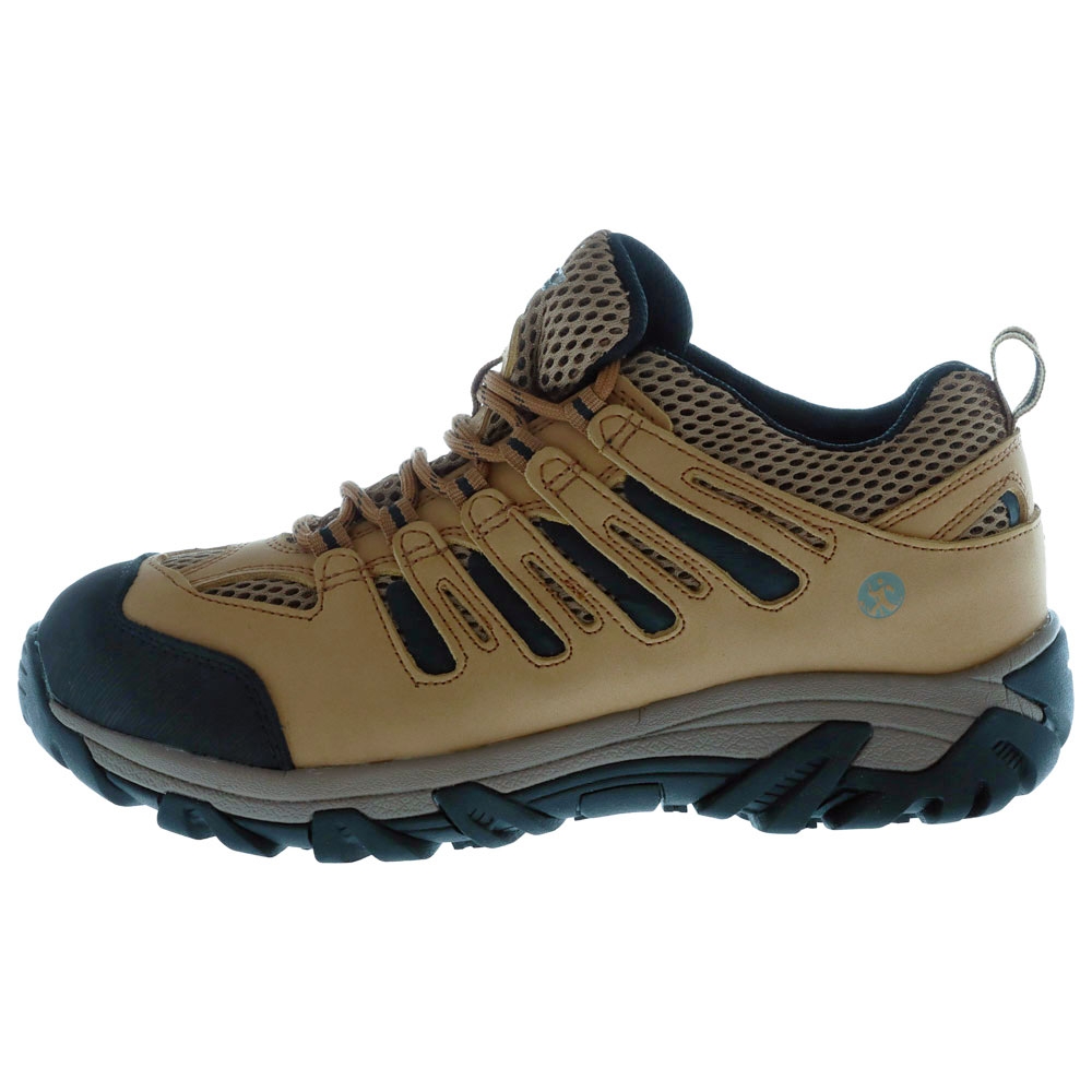 Northside Stimson Ridge Mens Low Wide Hiking Boots Tan US9.5