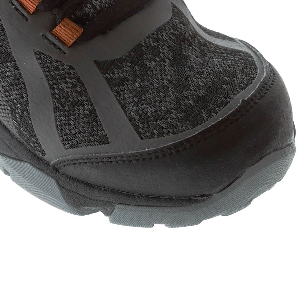 Northside Belmont Trek Mens Hiking Shoes Black/Orange US9.5