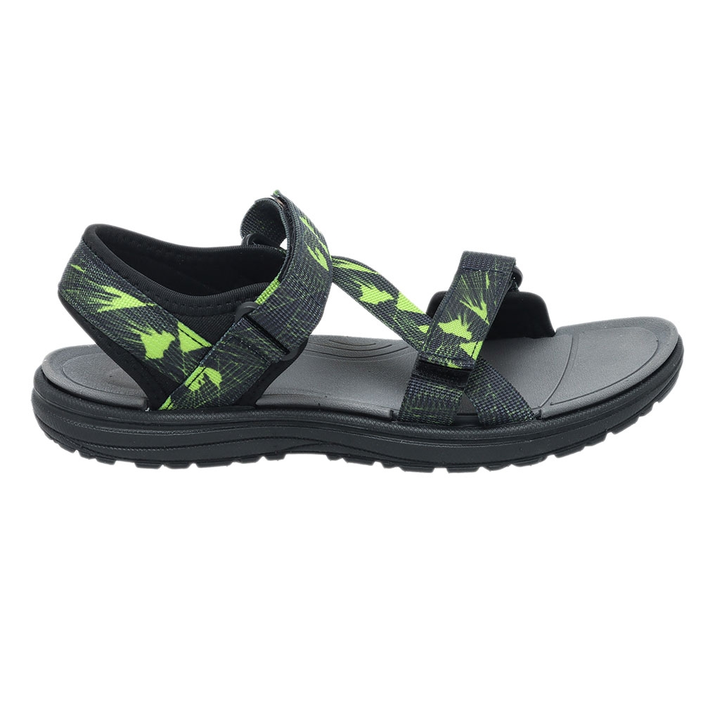 Northside Bayview Kids Open Toe Sport Sandals Black/Volt US4