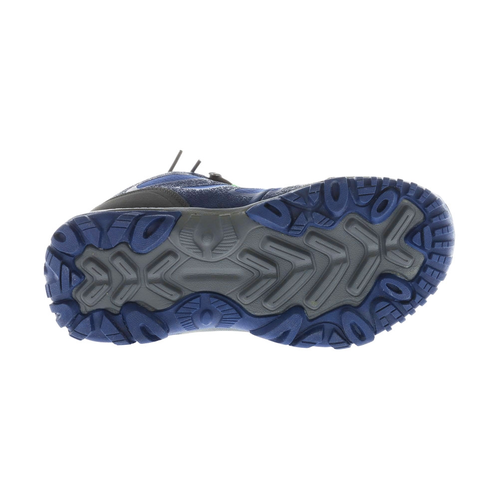 Northside Hargrove Kids Mid Hiking Boots Navy/Lime Boys US5 / 23cm