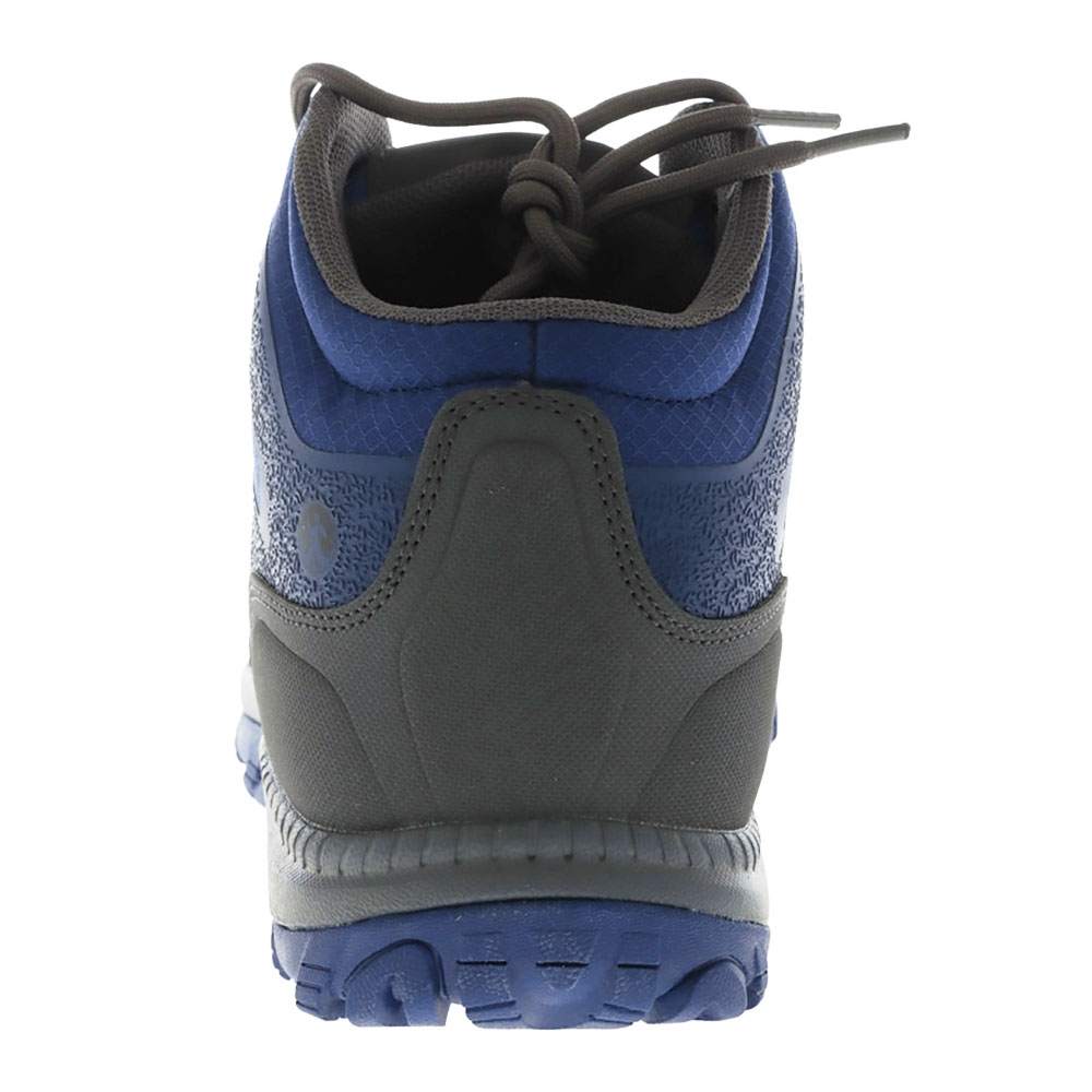 Northside Hargrove Kids Mid Hiking Boots Navy/Lime Boys US5 / 23cm