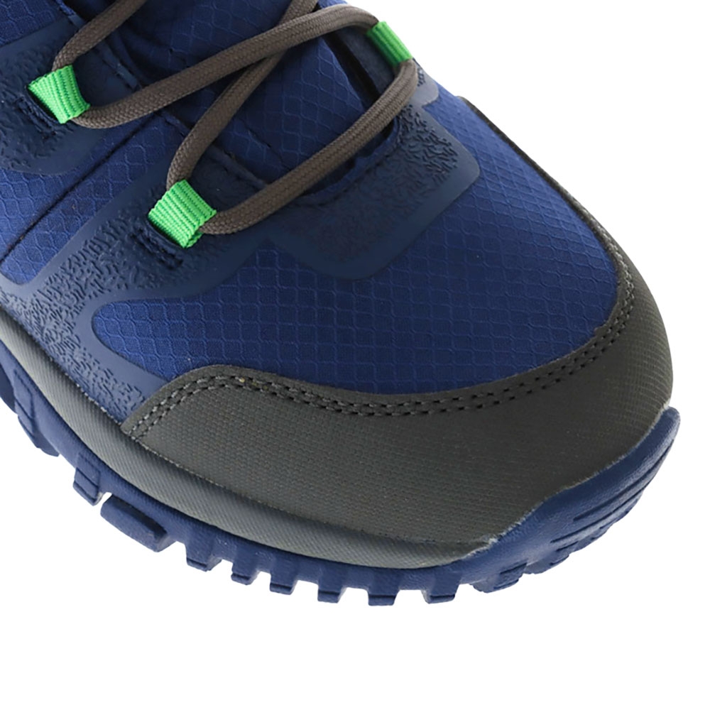 Northside Hargrove Kids Mid Hiking Boots Navy/Lime Boys US5 / 23cm