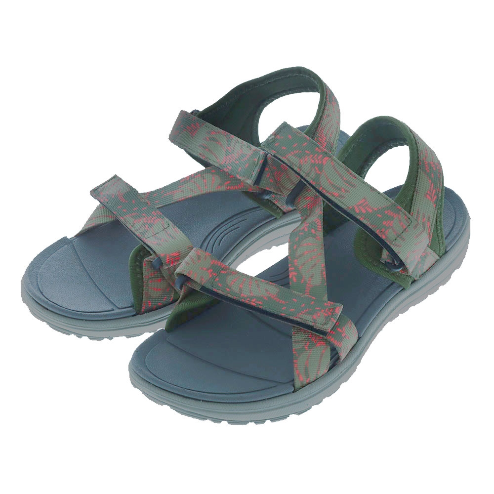 Northside Bayview Womens Open Toe Sport Sandals Dark Olive US6