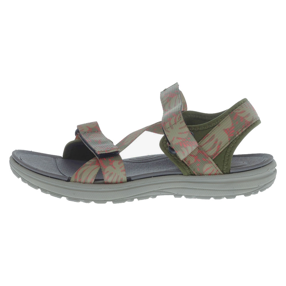 Northside Bayview Womens Open Toe Sport Sandals Dark Olive US7