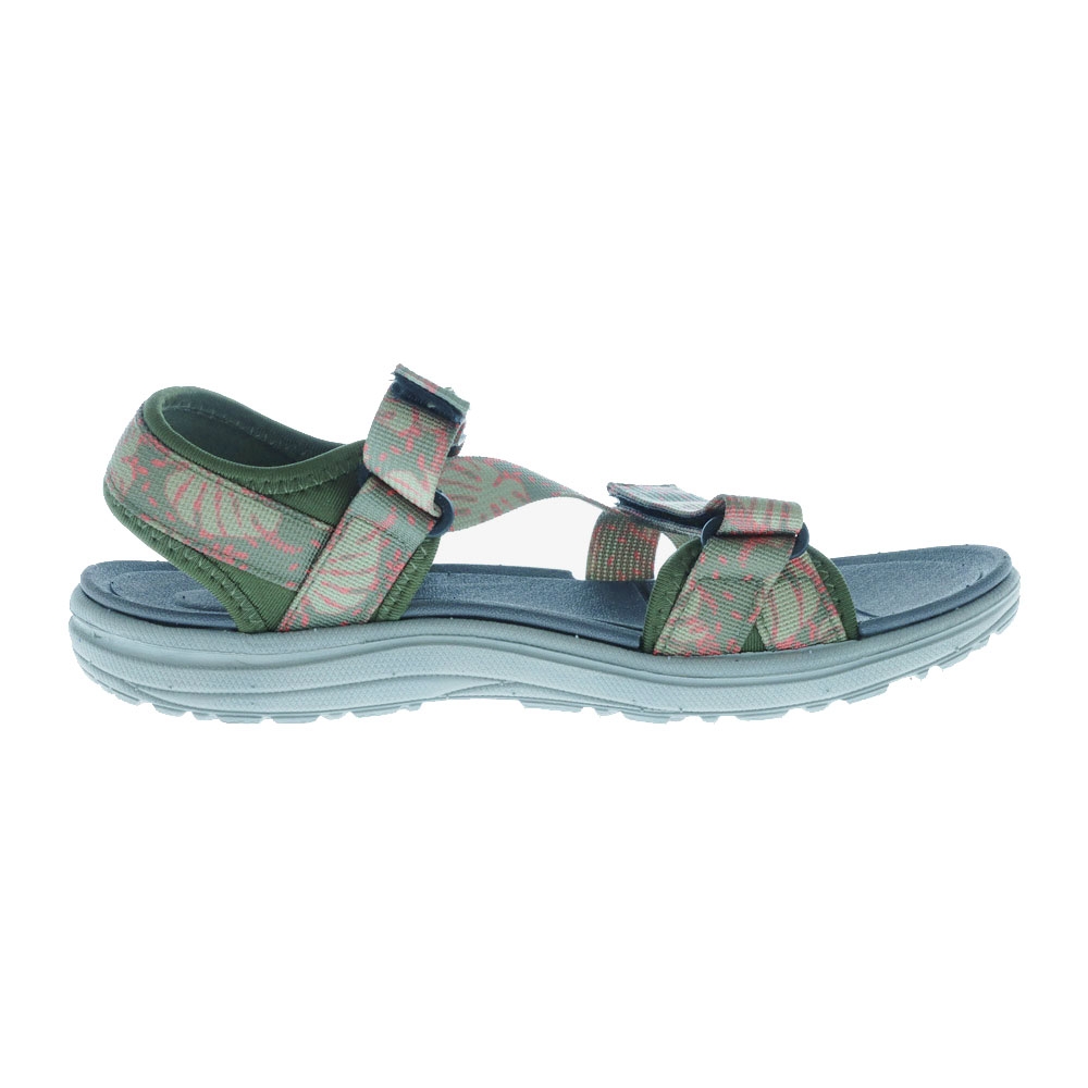 Northside Bayview Womens Open Toe Sport Sandals Dark Olive US10
