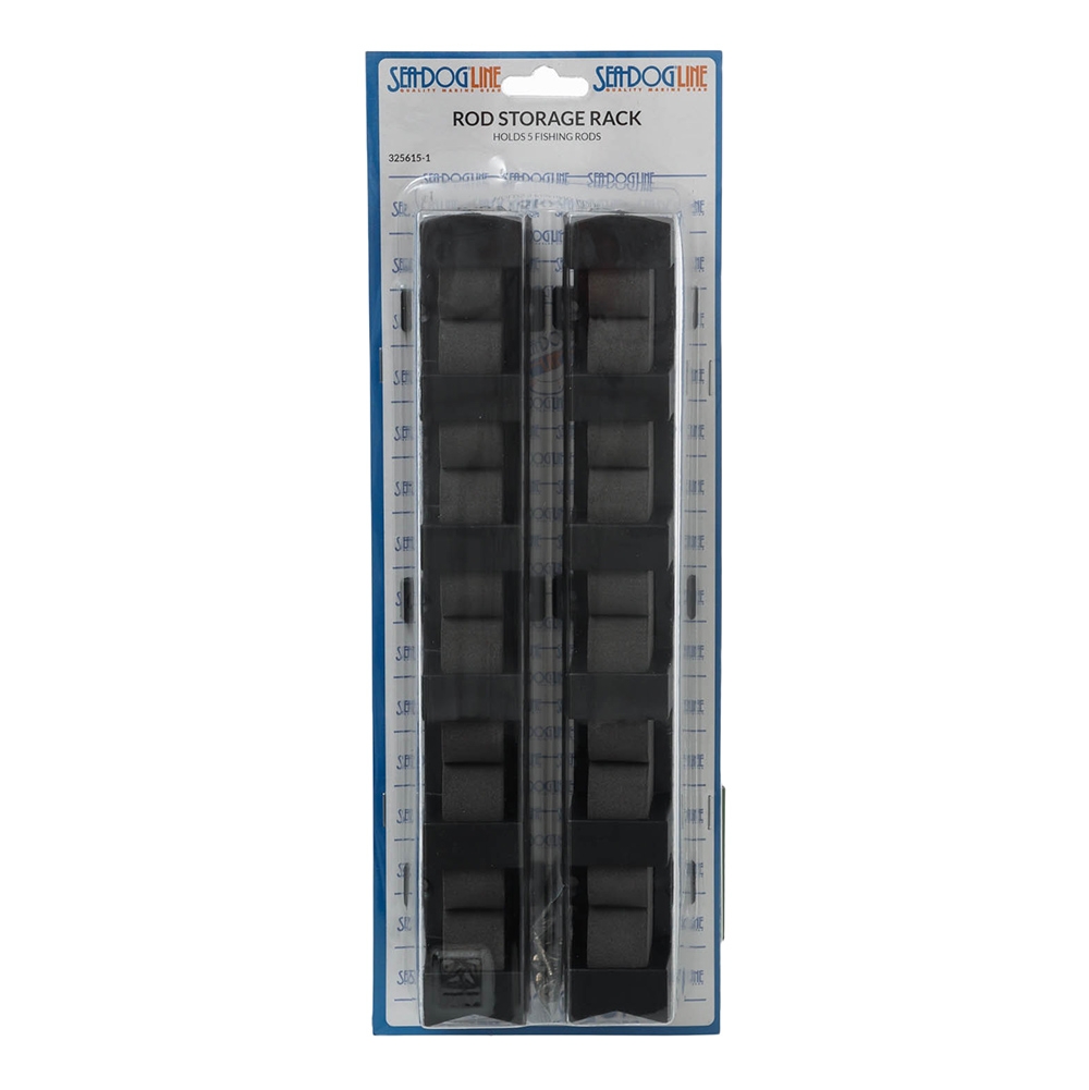 Sea-Dog Polypropylene 5 Rod Rack