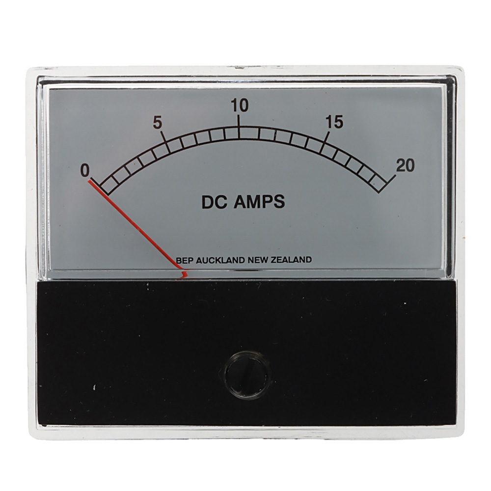 BEP Analogue DC Ammeter 0-20A Range - Internal Shunt