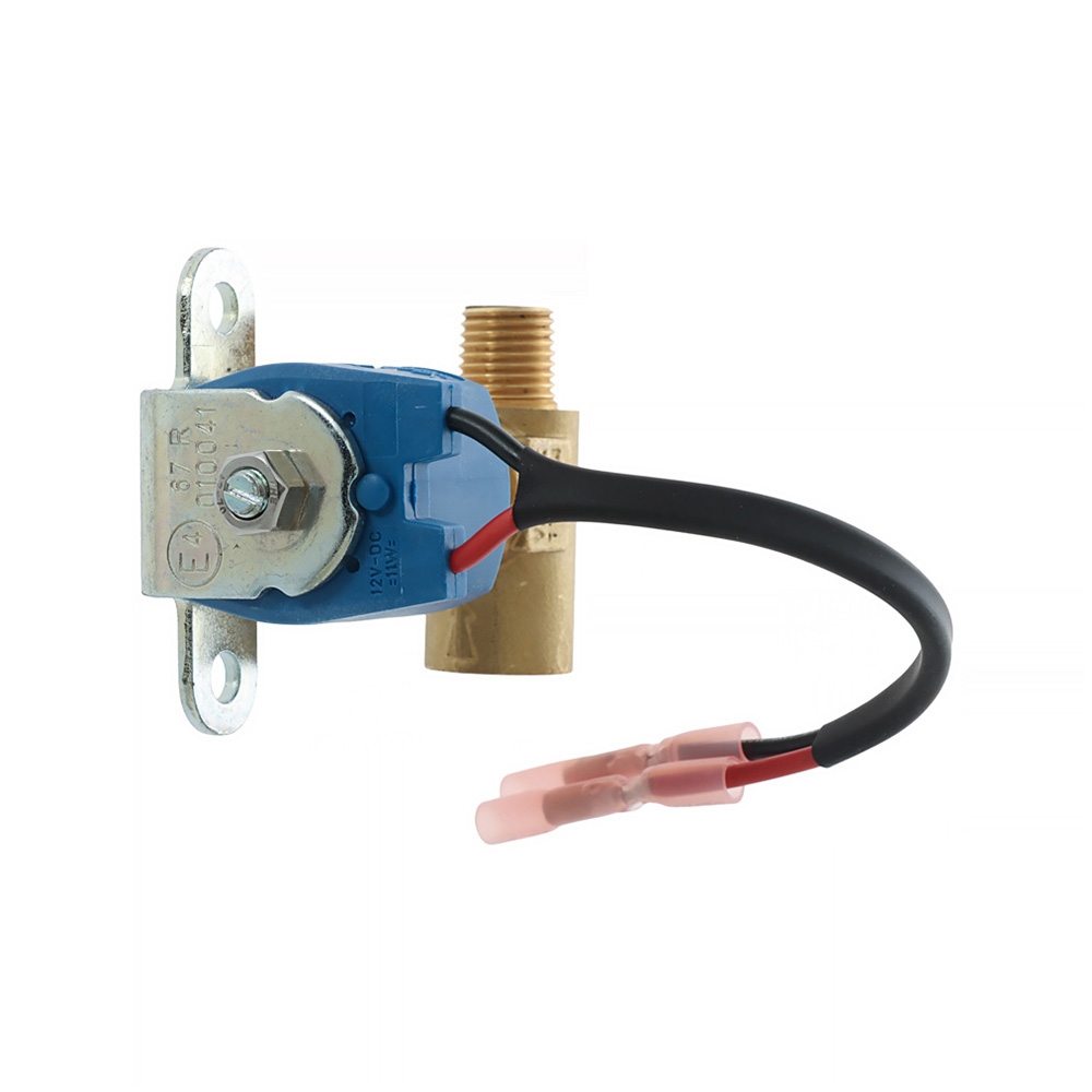 BEP LPG Solenoid Shut-Off Valve - Nickel Plated 12V