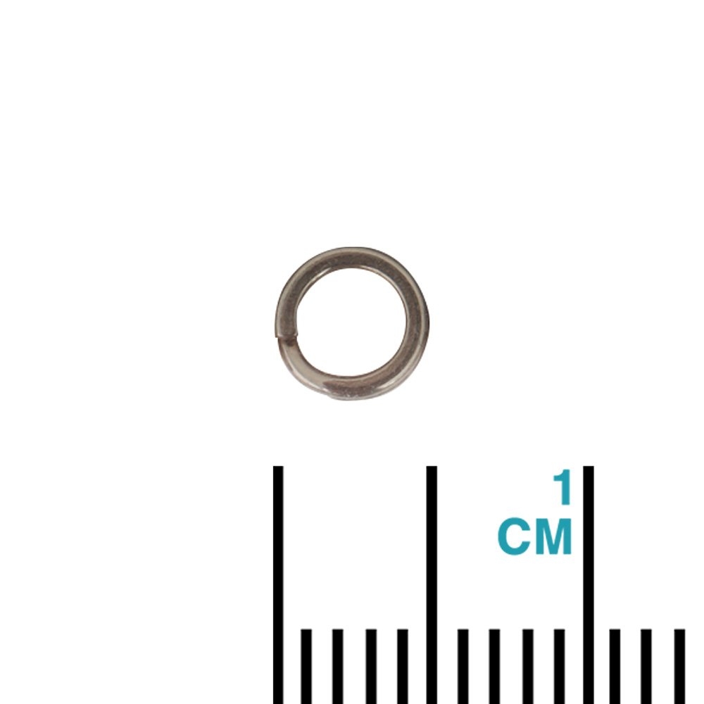 Mustad Demon DLSS05 Stainless Steel Split Rings 5mm 17kg Qty 15
