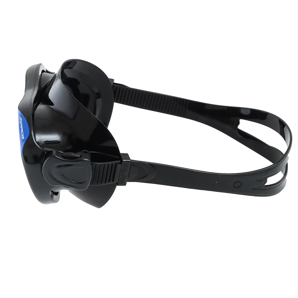 Mirage Phantom Adult Mask Snorkel and Fins Set Blue S/M US6-9