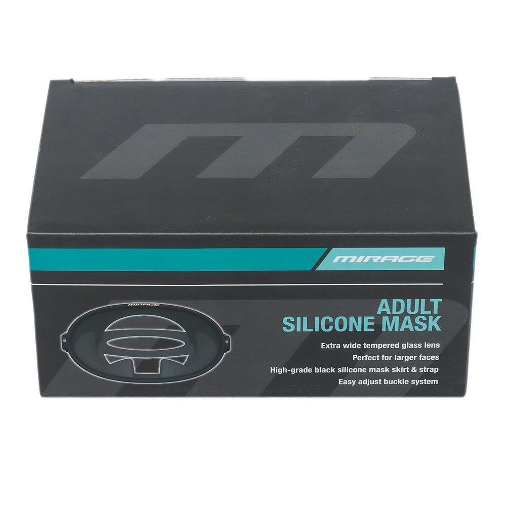 Mirage M30 Pacifica Adult Dive Mask Black