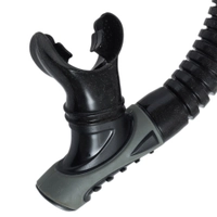 Mirage S54 Infinity Adult Dry Top Purge Snorkel Black Thumbnail Mirage S54 Infinity Adult Dry Top Purge Snorkel Black