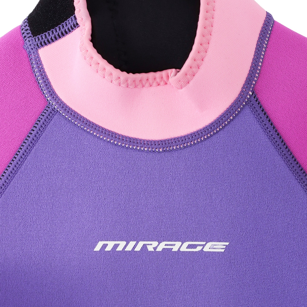 Mirage WS59 Girls Steamer Wetsuit 3/2mm Violet