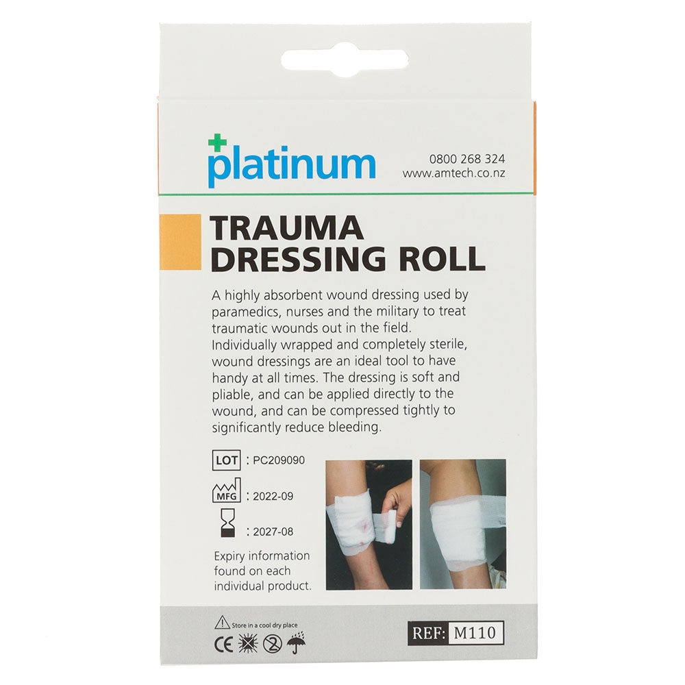 Platinum Trauma Dressing Roll 12x12cm Qty 2