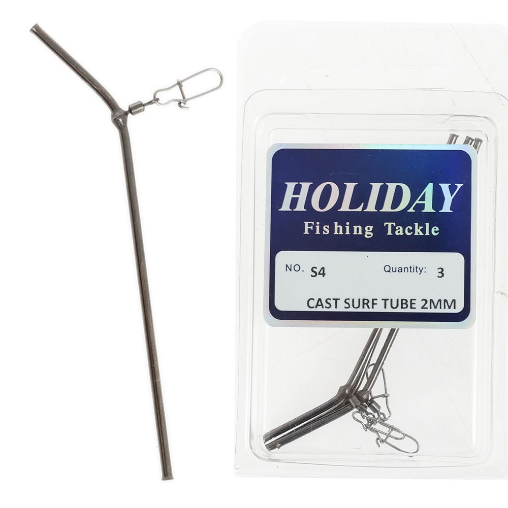 Holiday Surfcasting Angled Anti-Tangle with Swivel 90mm 2mm Qty 3