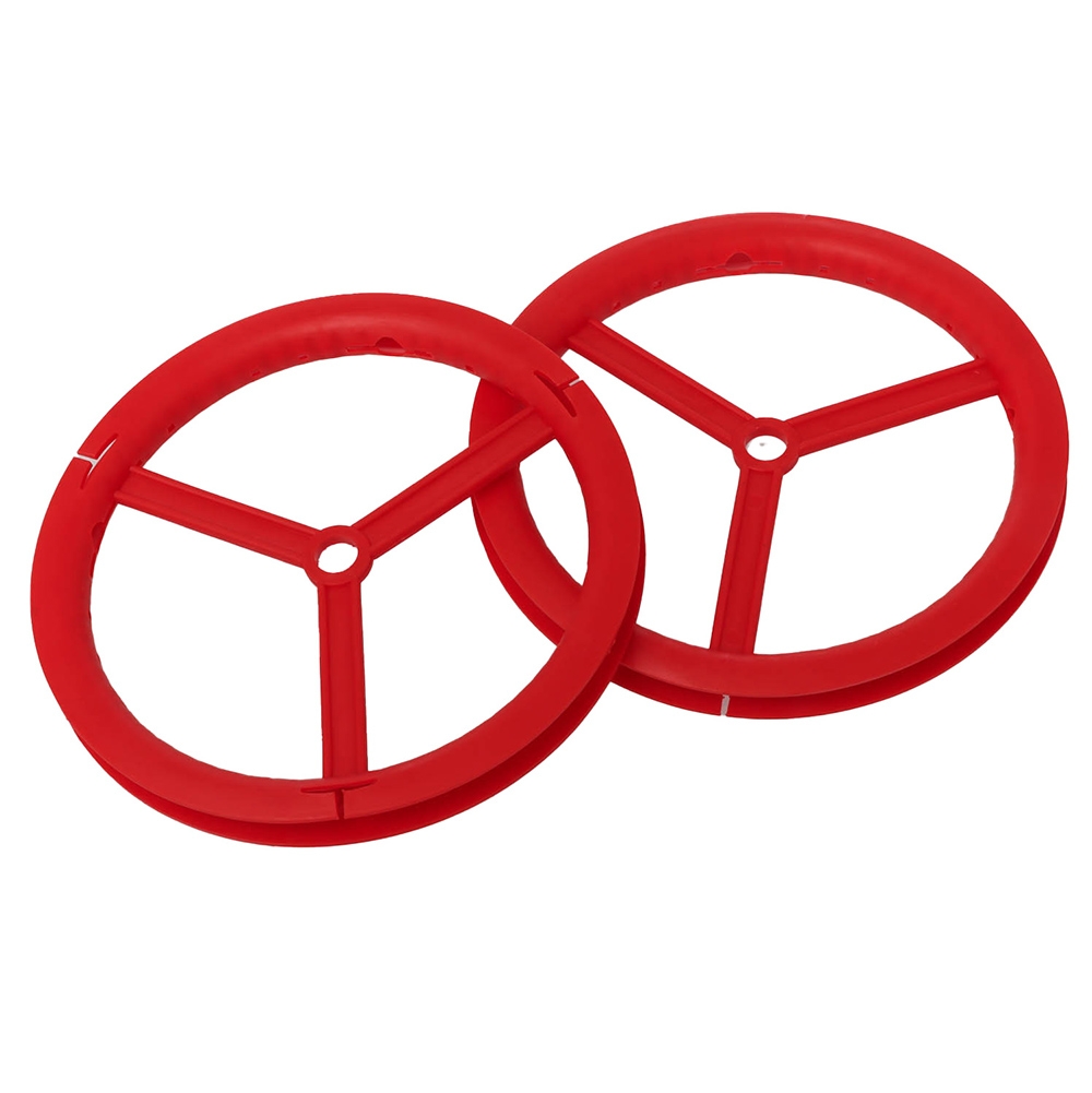 Holiday Plastic Leader Holder 2-Pack 165mm Red