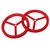 Holiday Plastic Leader Holder 2-Pack 165mm Red