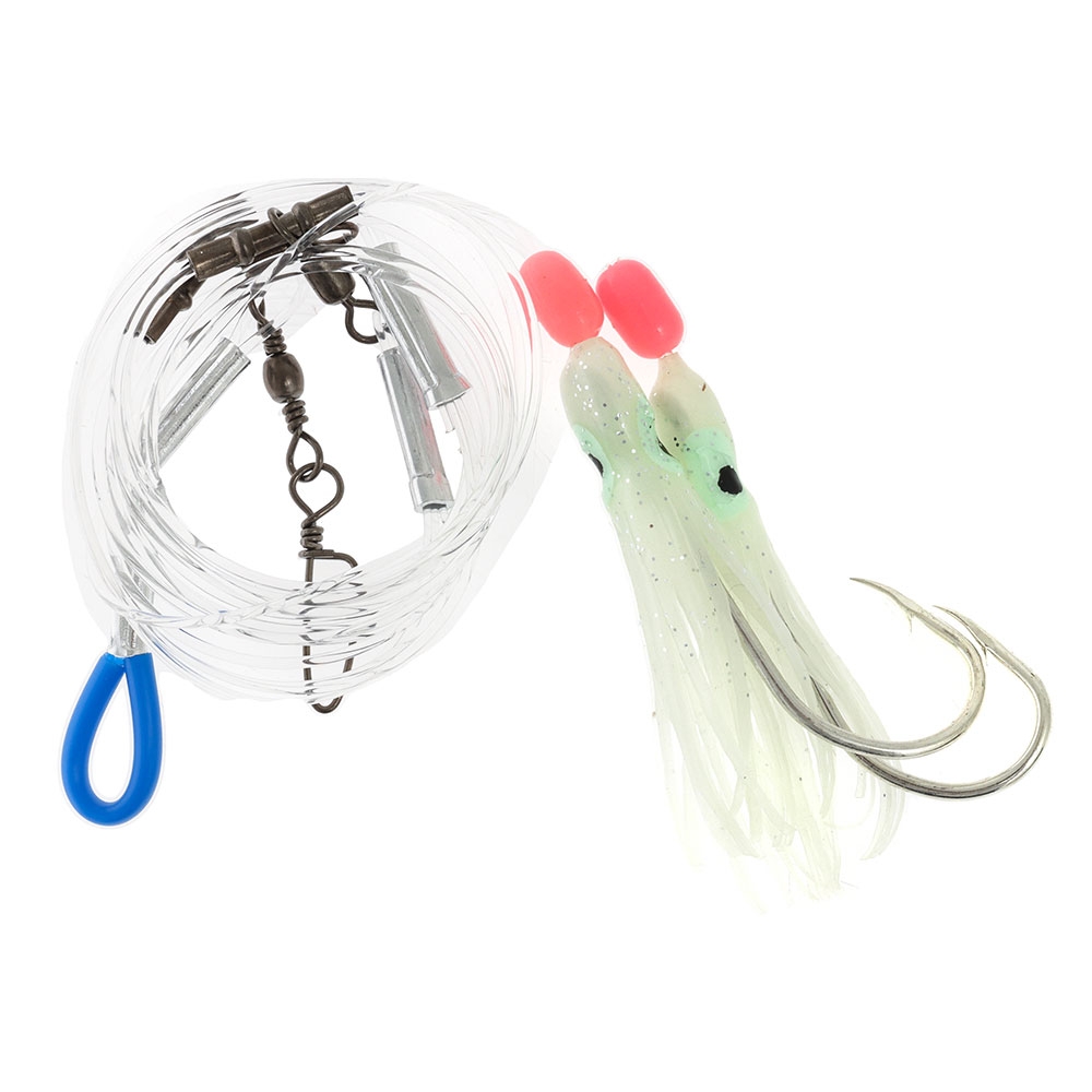 Wild Blue Tackle All Purpose Flasher Skirt 60mm Lumo
