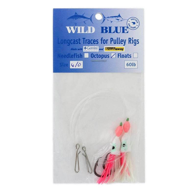 Wild Blue Tackle Long Cast Surf Rig Mini Octopus Pink #20 - Surfcasting ...