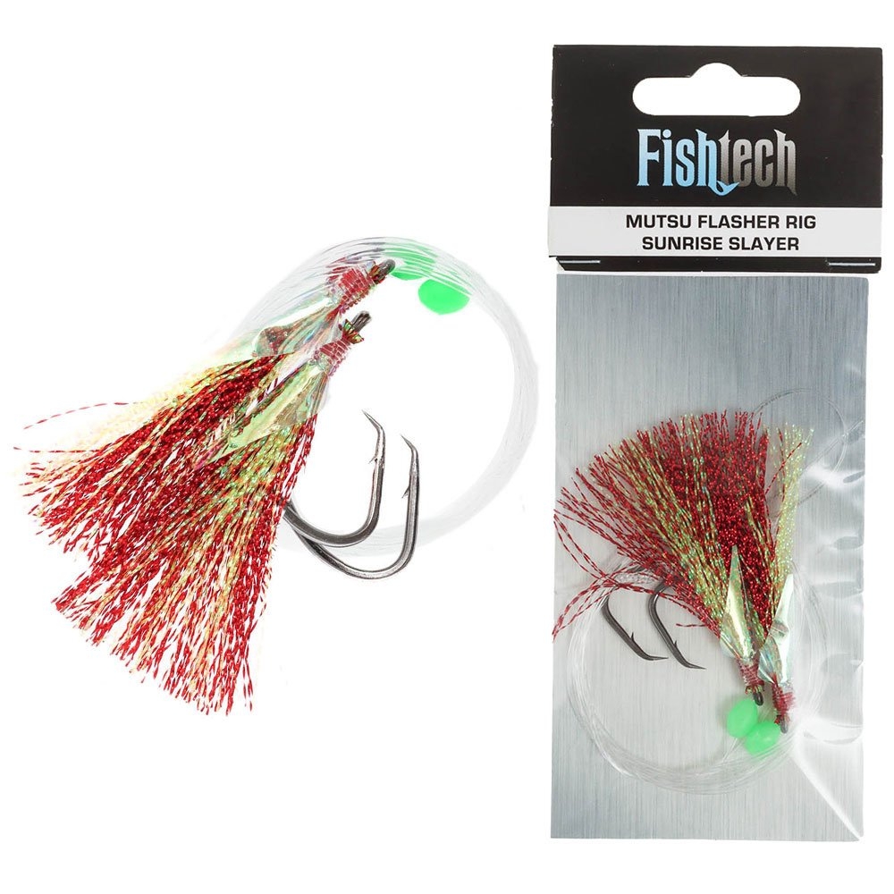 Fishtech Mutsu Economy Flasher Rig Sunrise Slayer