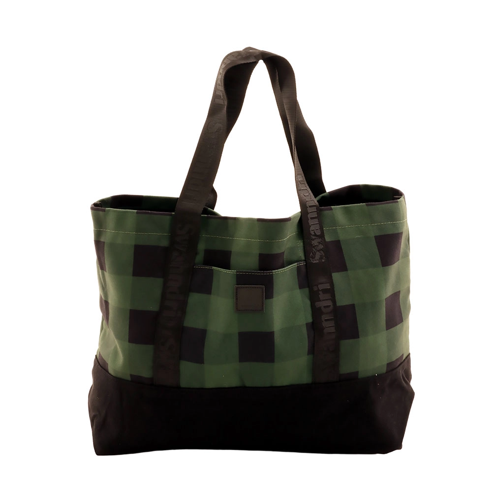 Swanndri Maunganui Beach Bag Olive/Black Check Swanndri Maunganui Beach Bag Olive/Black Check