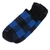Swanndri Knowler Merino Invisible Socks Blue/Black Check US7-11 / UK6-10