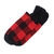 Swanndri Knowler Merino Invisible Socks Red/Black Check US7-11 / UK6-10