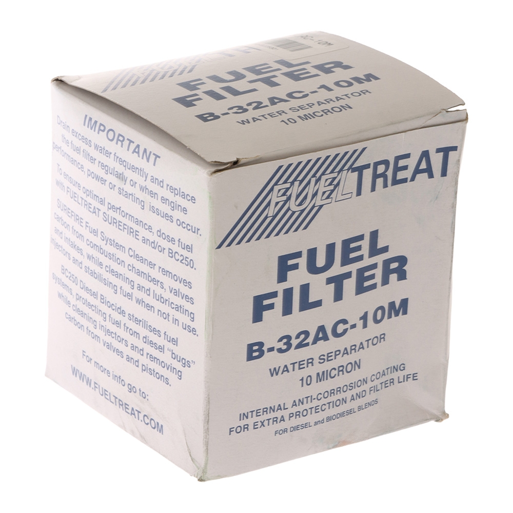 Fueltreat Water Separating Marine Fuel Filter 10 Micron Racor S3213