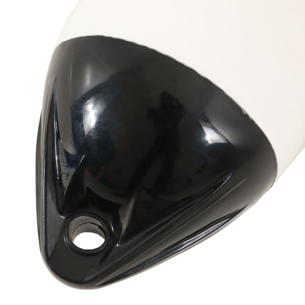 PVC Plastic Boat Fender White 21x75cm